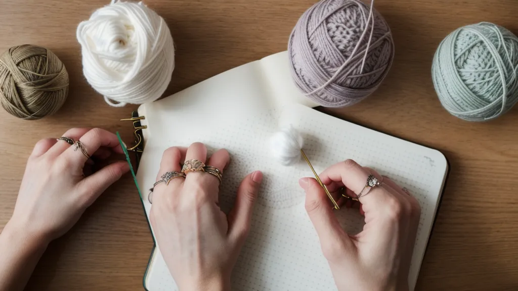 Ojos de seguridad de 8mm colocados en una cabeza de amigurumi antes de bordar la cara