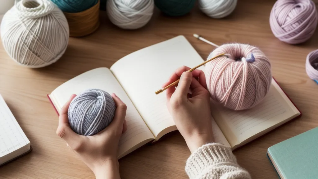 Alfileres de cabeza de perla marcando la simetría en la costura de amigurumi de un conejo de lana