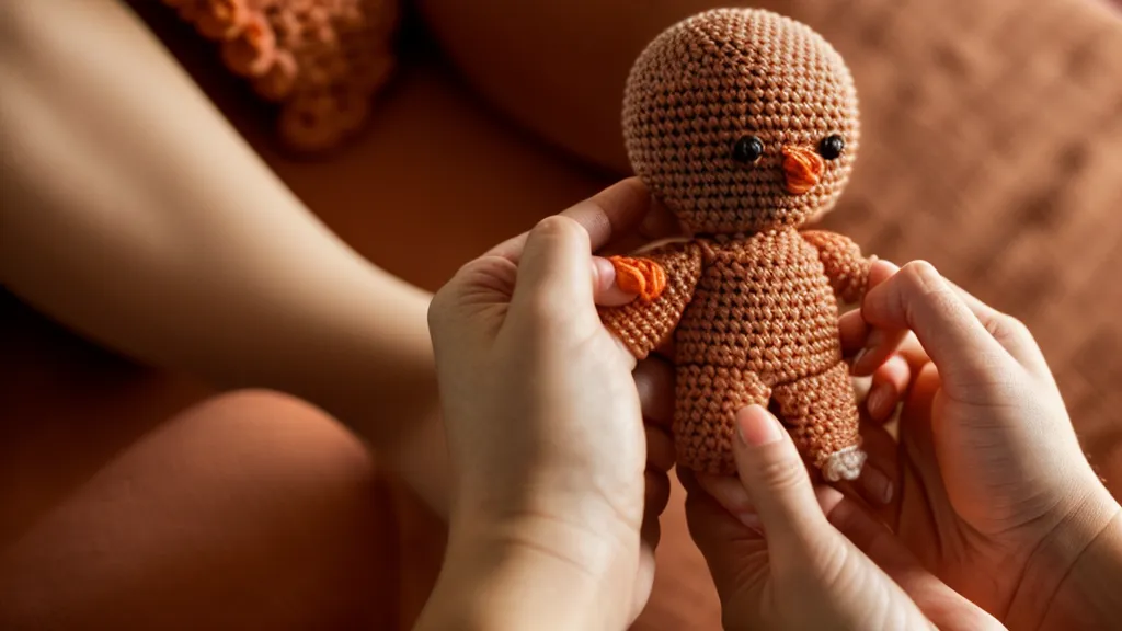 Amigurumi terminado con una mezcla de algodón y acrílico, con puntos definidos y tacto suave