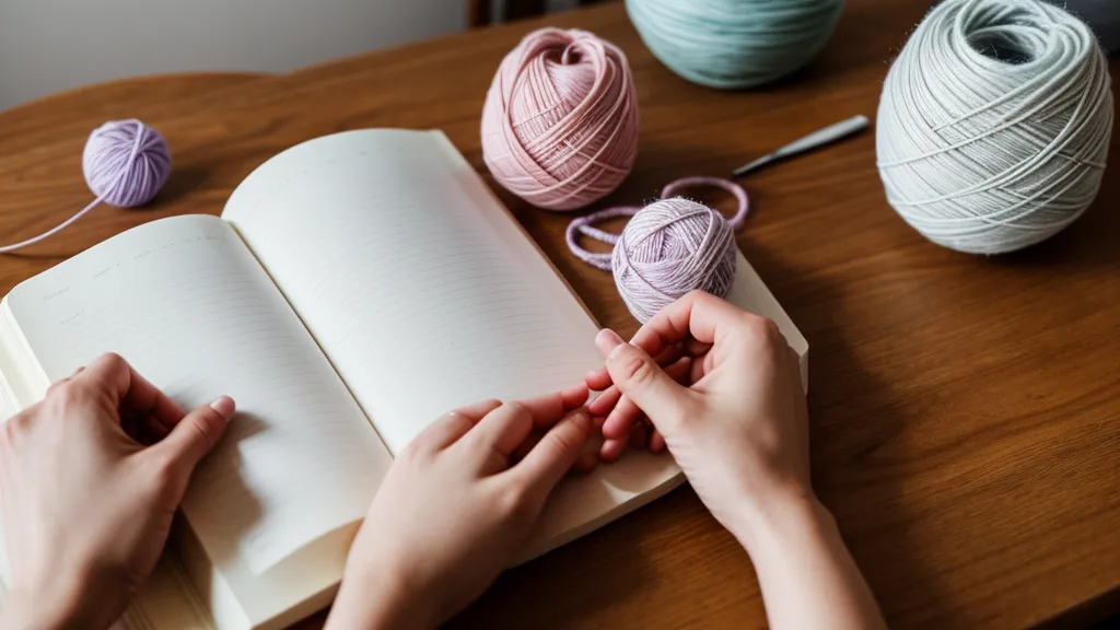 Gancho de 4mm tejiendo un punto con relieve, técnica de amigurumi, con lana mostaza