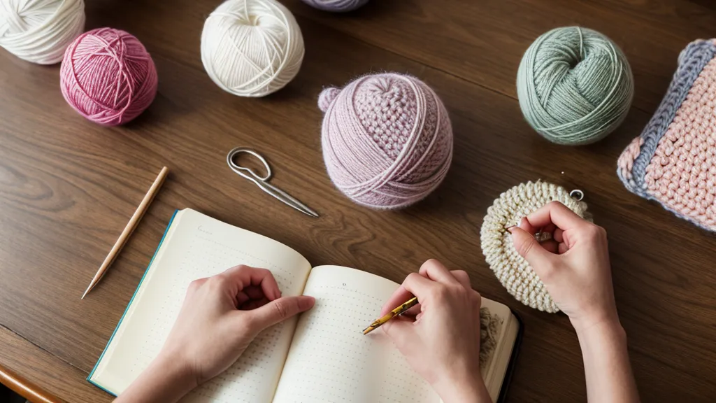 Cajón con amigurumis fallidos y muestras de tejido con errores de principiante